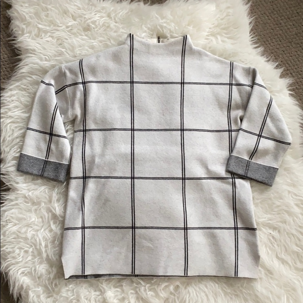 Tahari Mock Turtleneck Sweater